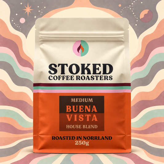 Buena Vista coffee bag front mockup – V2